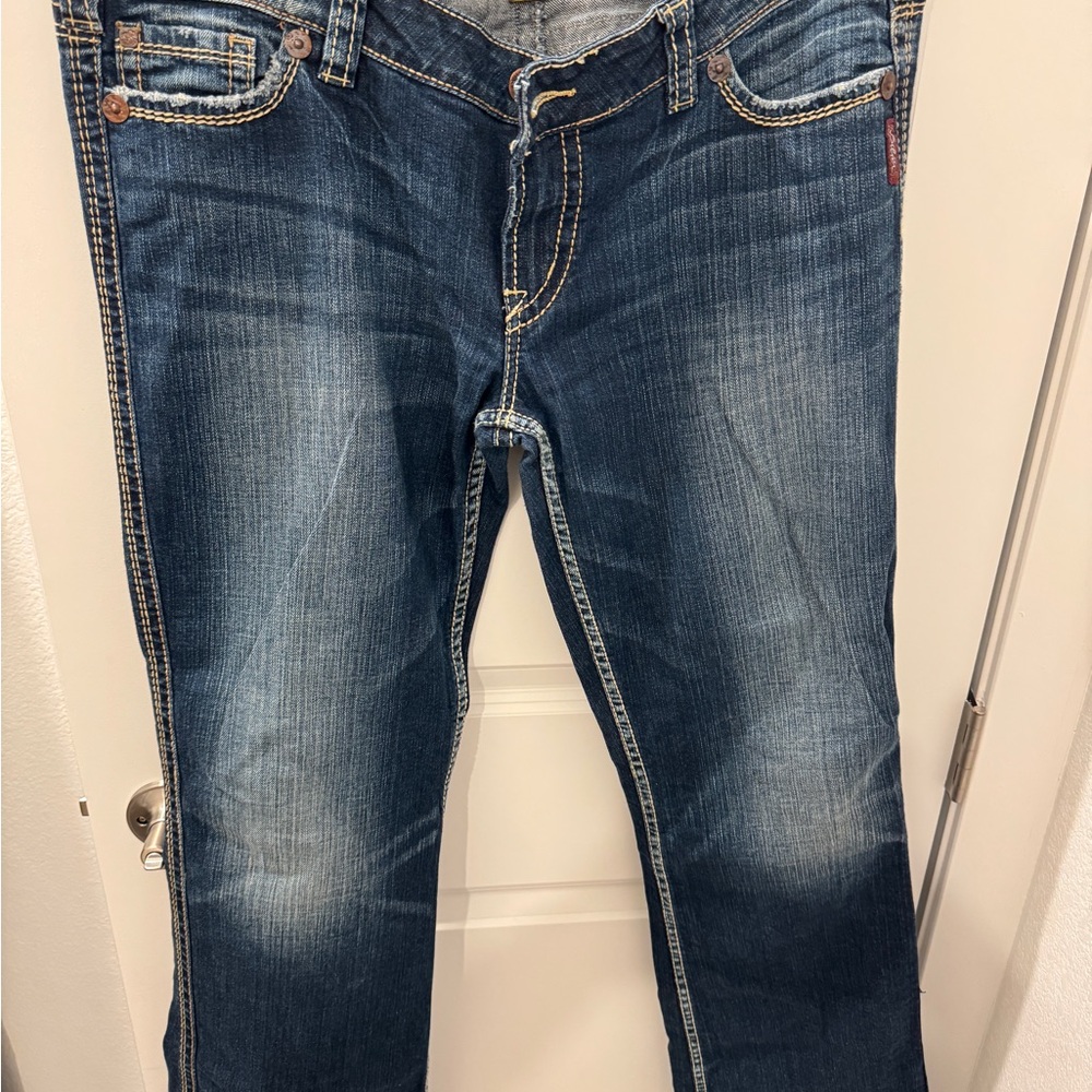 Silver Jeans Dark Blue Bootcut Denim